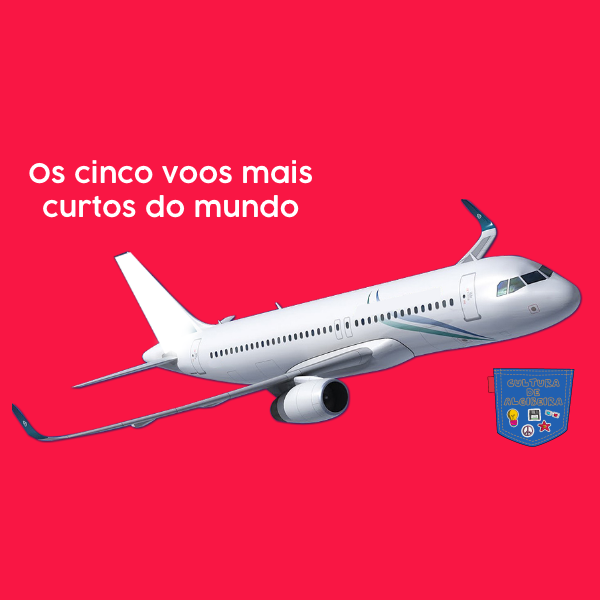 Os cinco voos mais curtos do mundo