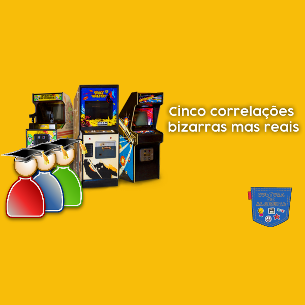Cinco correlações bizarras mas reais