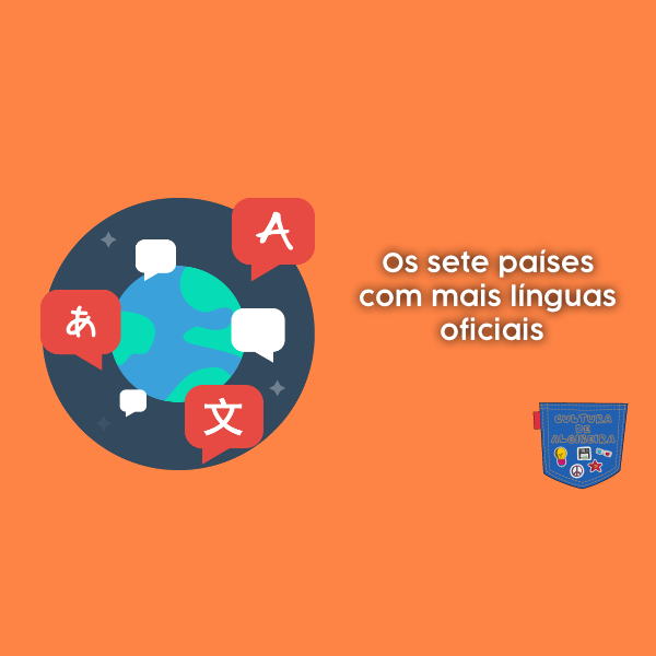 Os sete países com mais línguas oficiais