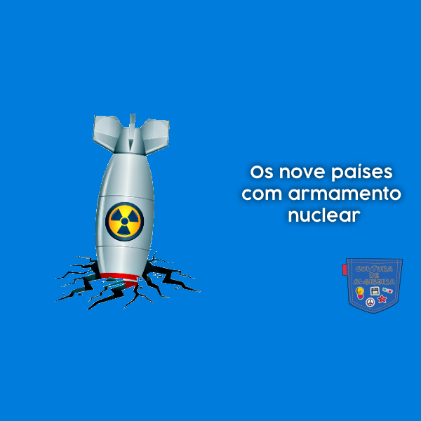 Os nove países com armamento nuclear