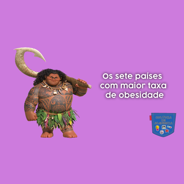 Os sete países com maior taxa de obesidade