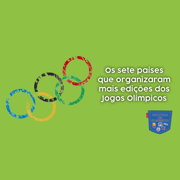 Os sete países que organizaram mais edições dos Jogos Olímpicos