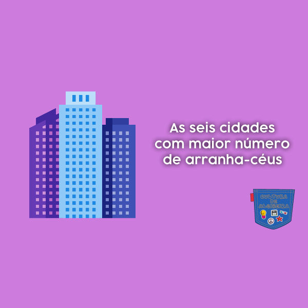 As seis cidades com maior número de arranha-céus