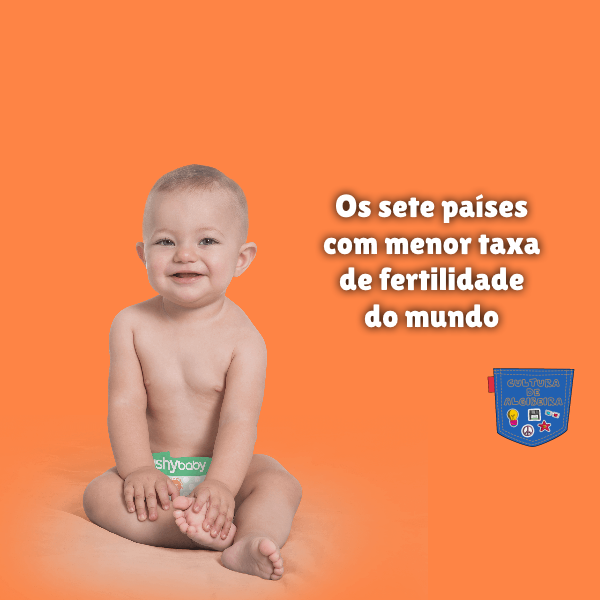 Os sete países com menor taxa de fertilidade do mundo