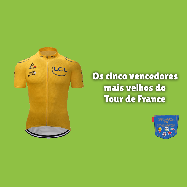 Os cinco vencedores mais velhos do Tour de France