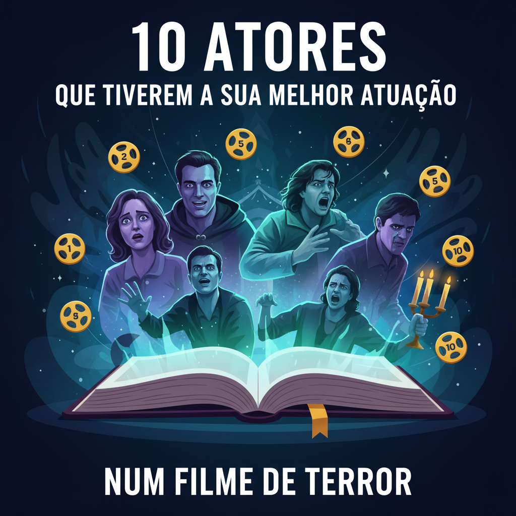 Os 10 Atores Mais Aterrorizantes do Cinema: Atuações que Arrepiam