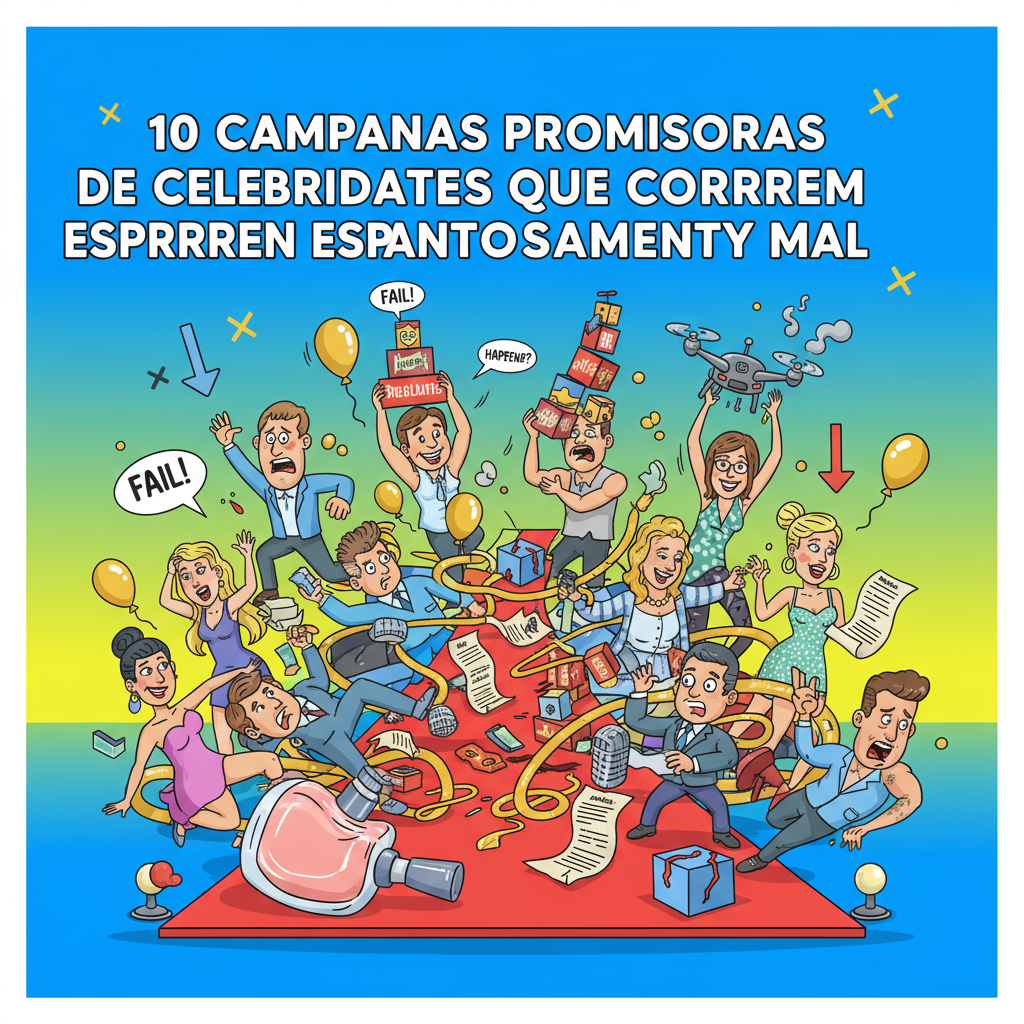10 Campanhas Promissoras de Celebridades Que Correram Espantosamente Mal