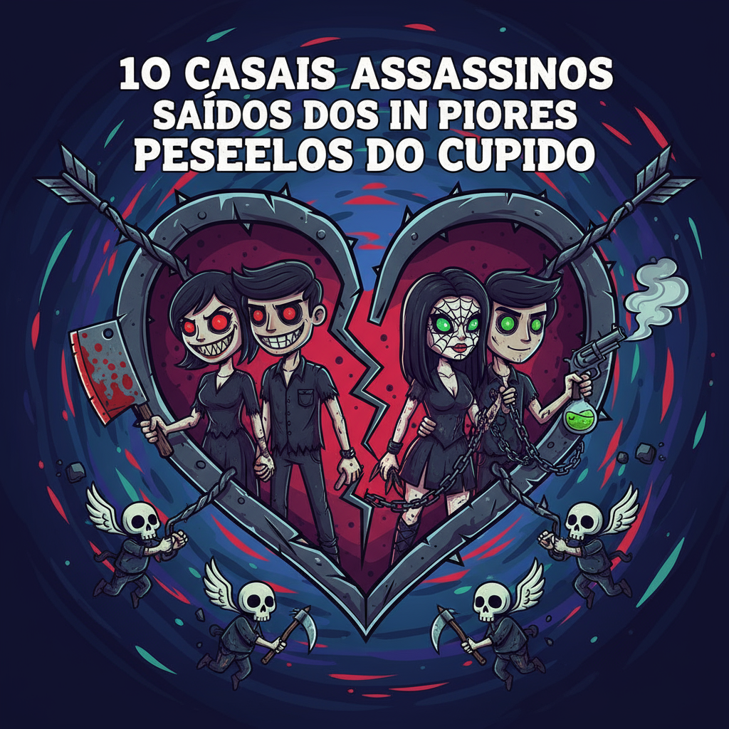 10 Casais Assassinos Saídos dos Piores Pesadelos do Cupido