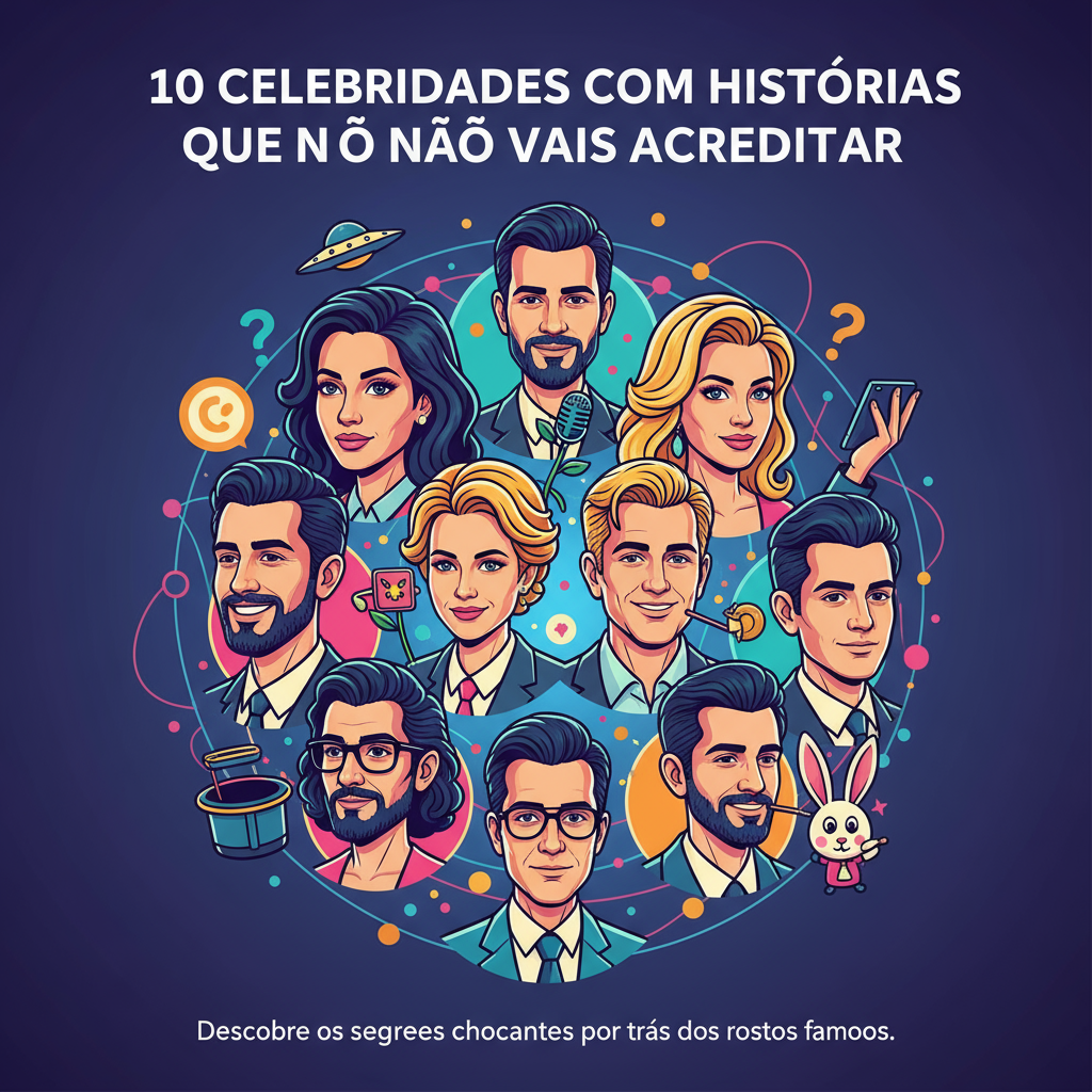 10 Celebridades Com Histórias Que Não Vais Acreditar