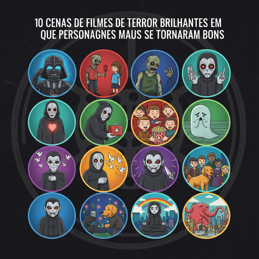 10 Cenas de Filmes de Terror Brilhantes em Que Personagens Maus Se Tornaram Bons