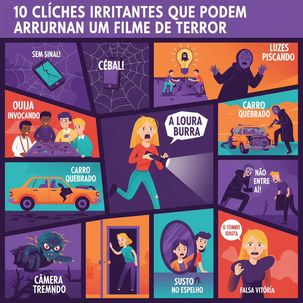 10 Clichés Irritantes Que Podem Arruinar Um Filme de Terror