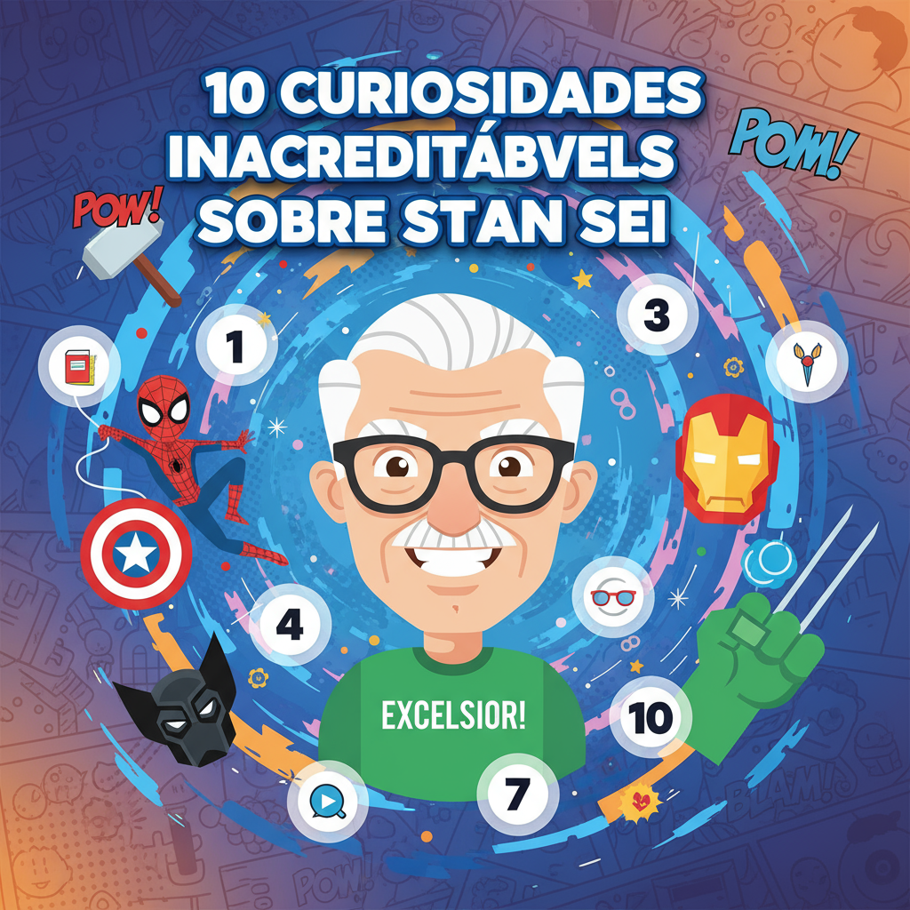 10 Curiosidades Inacreditáveis Sobre Stan Lee