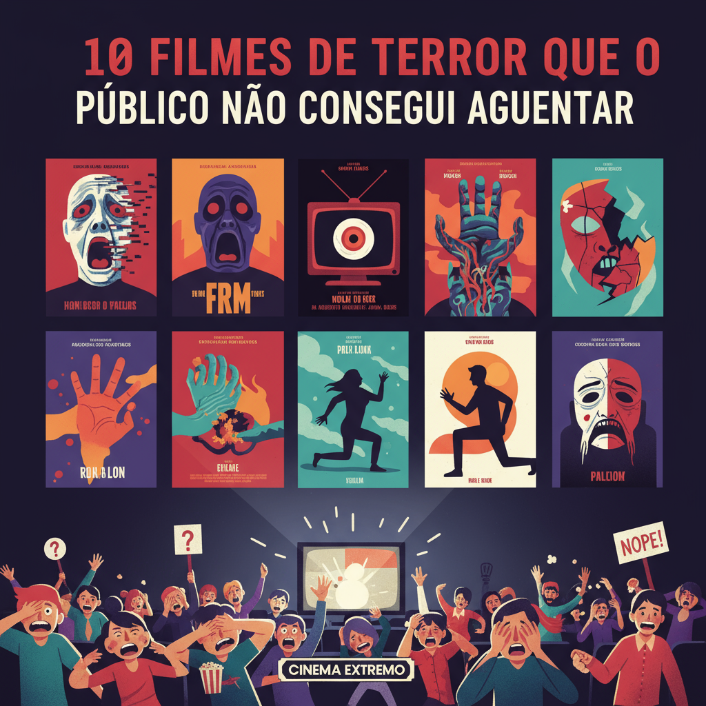 Os 10 Filmes de Terror Mais Chocantes da História: Quais São os Mais Assustadores?