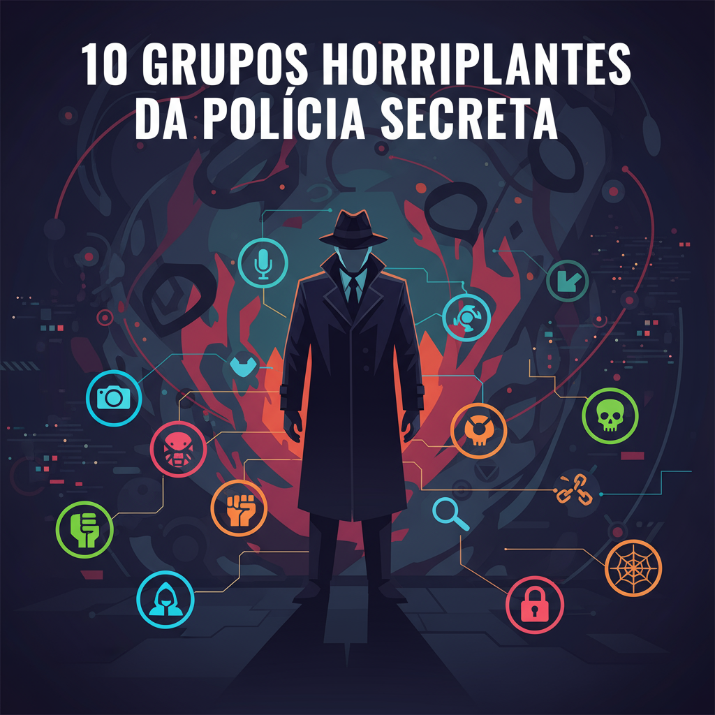10 Grupos Horripilantes da Polícia Secreta