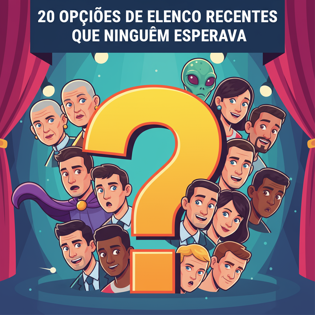 20 Opções de Elenco Recentes que Ninguém Esperava