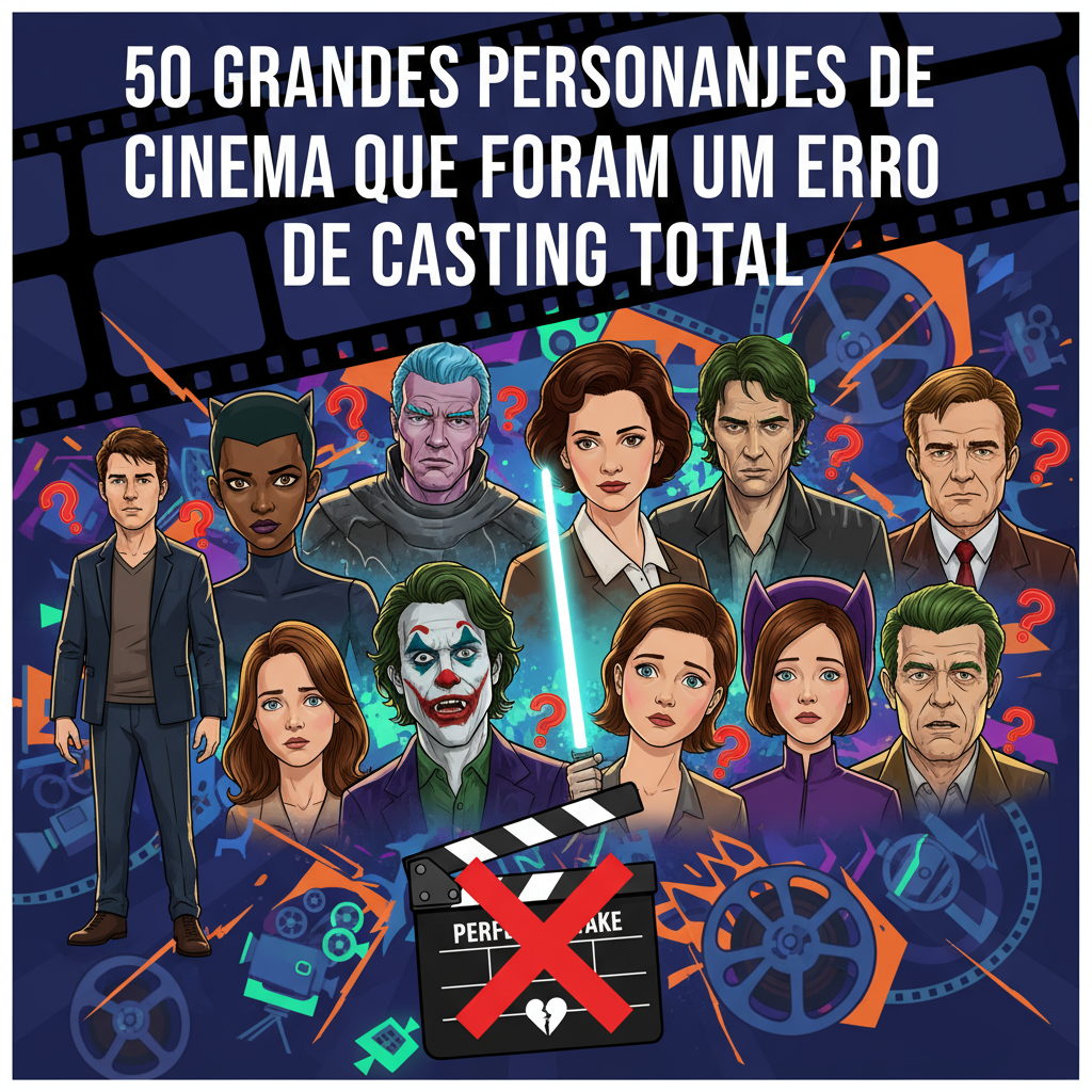 50 Grandes Personagens de Cinema que Foram um Erro de Casting Total