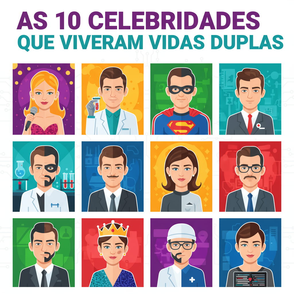 As 10 Celebridades Que Viveram Vidas Duplas