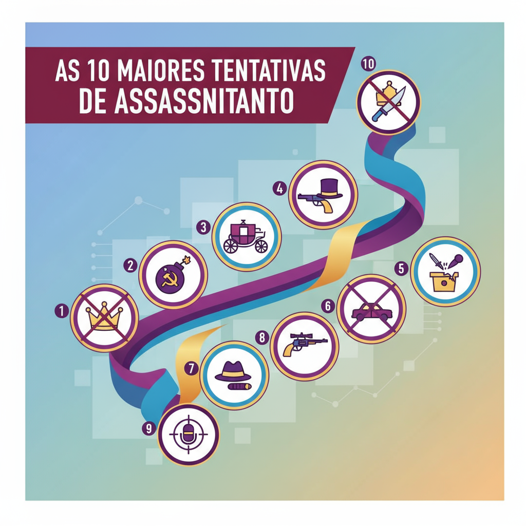 As 10 Maiores Tentativas de Assassinato