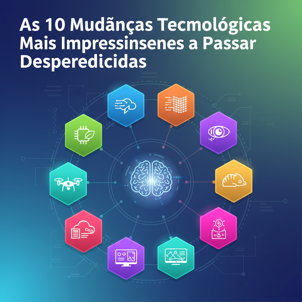 As 10 Mudanças Tecnológicas Mais Impressionantes a Passar Despercebidas