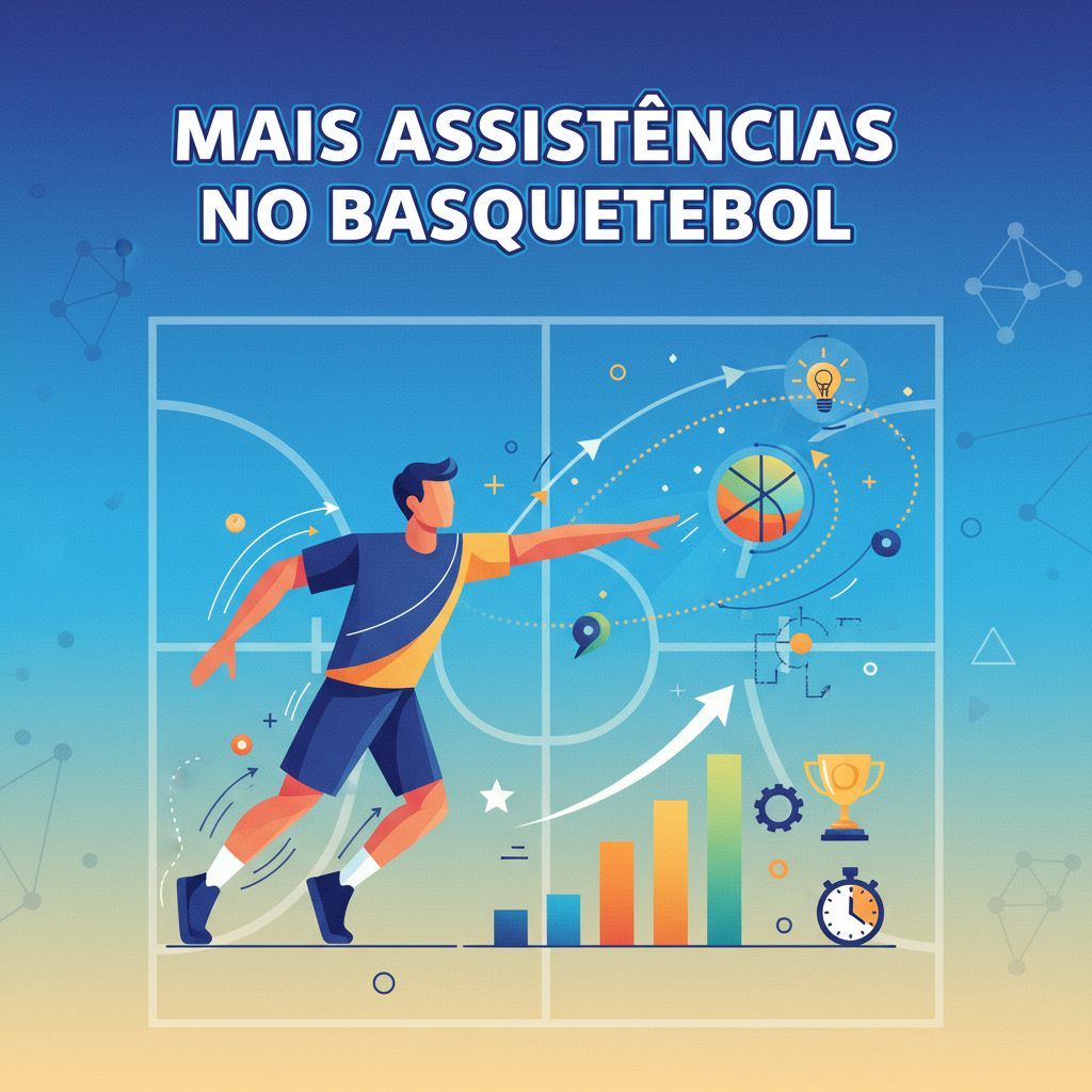 Mais assistências no basquetebol