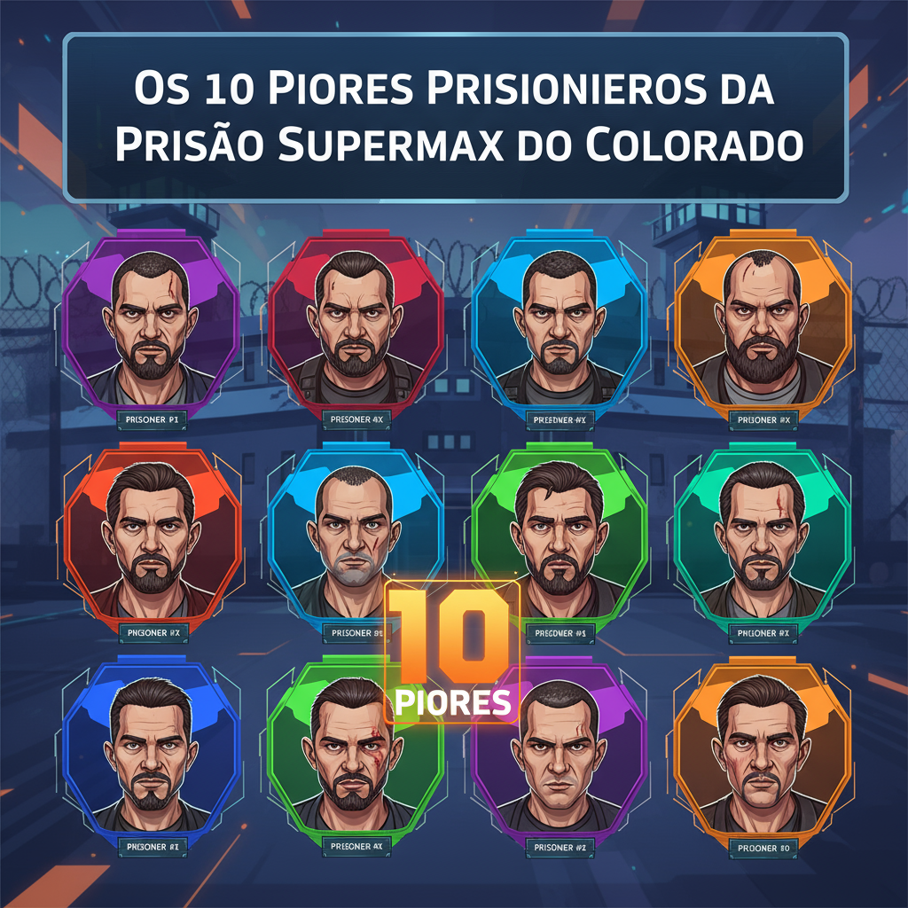 Os 10 Piores Prisioneiros da Prisão Supermax do Colorado