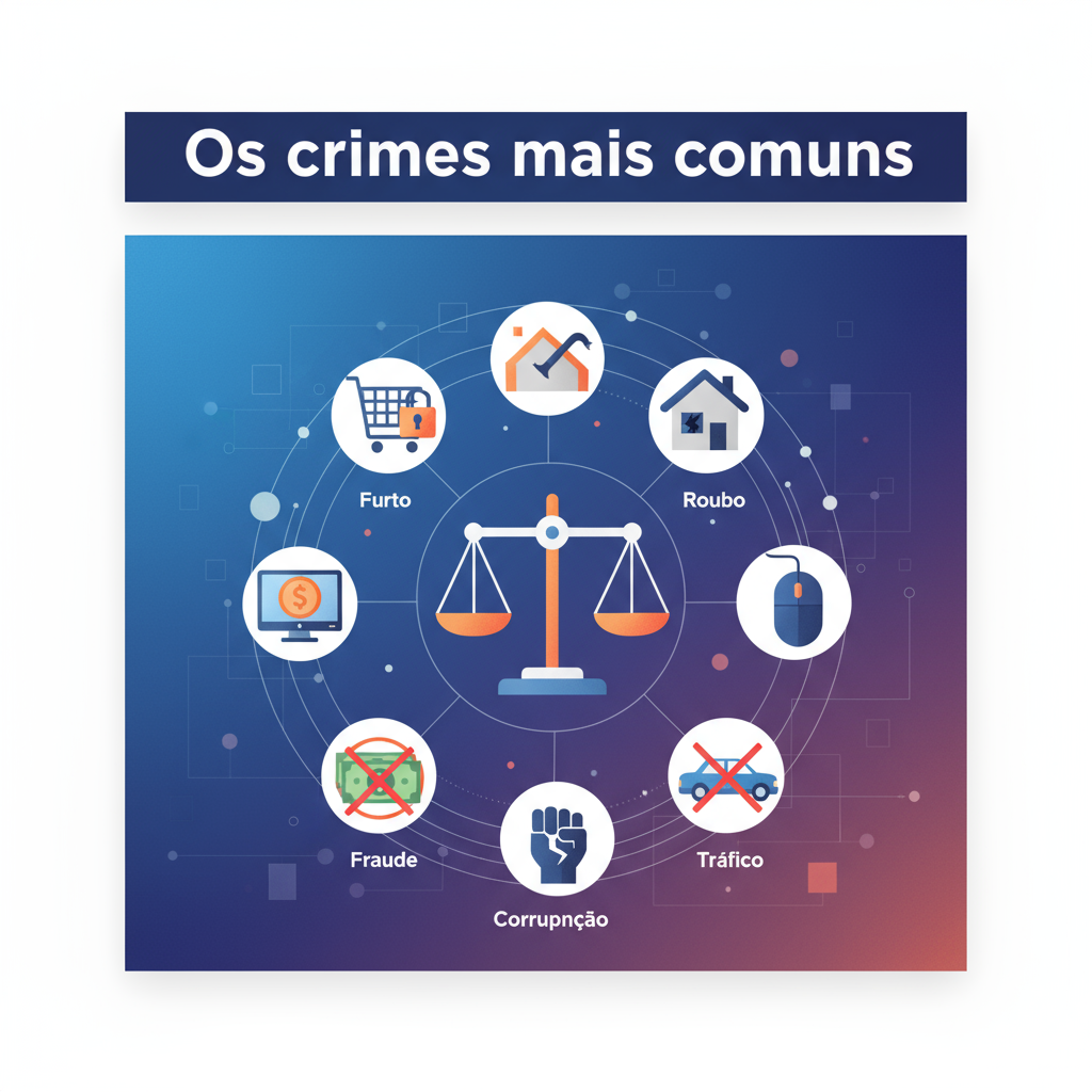 Os crimes mais comuns